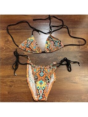 ETRO Paisley String Bikini